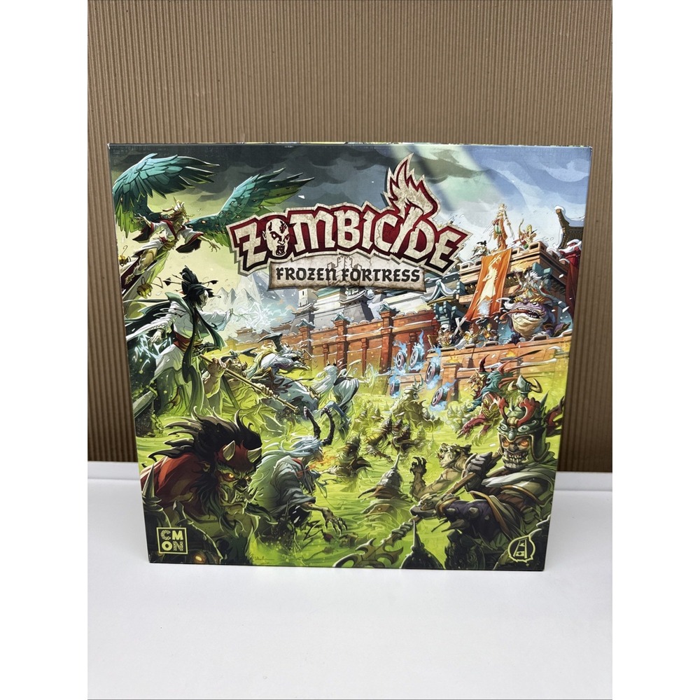 Zombicide Frozen Fortress KS Exclusive White Death Strategy Zombie Board Game